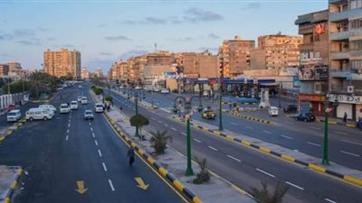 الانتهاء من المرحلة الأولى لتوسعة طريق إسكندرية مطروح |صور