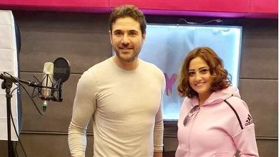 بشرى رفقة أحمد عز من كواليس 