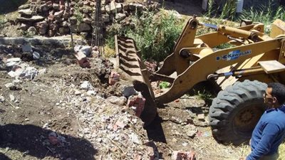 إزالة ٢٧٧ حالة تعد ومخالفات بناء في الدقهلية