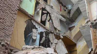 تشكيل لجنة هندسية لمعاينة انهيار سلم عقار في الحدائق