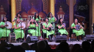 فرقة طبلة الست للفلكلور الصعيدي تتألق على مسرح الهناجر بليالي رمضان | فيديو وصور 