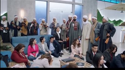 ظهور خاص للنجم محمد صلاح بالحلقة 14 من مسلسل في بيتنا روبوت 2