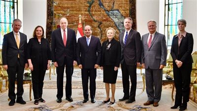 السيسي يستقبل وفدًا من الكونجرس الأمريكي