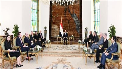 رسائل السيسي لوفد الكونجرس الأمريكي 