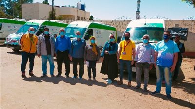 توقيع الكشف الطبي لـ 1809 مواطنين في أبو كبير بالشرقية