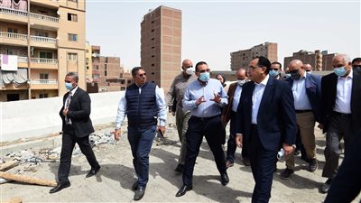 مدبولى: محور الفريق كمال عامر الحر يحل المشكلات المرورية بالجيزة