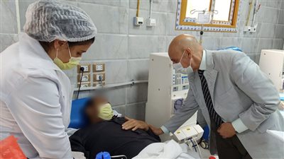 صحة الشرقية: تشغيل تجريبي لقسم الغسيل الكلوي بمستشفى بلبيس المركزى 