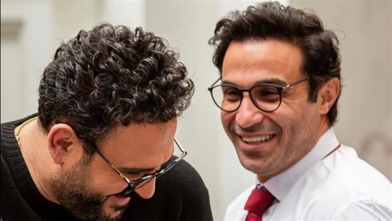 اكرم حسني وأحمد فهمي