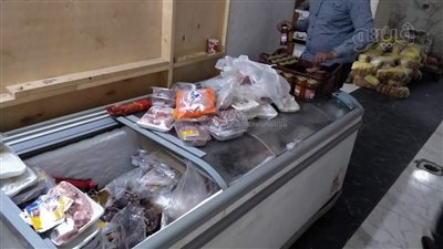 ضبط نصف طن لحوم ودواجن فاسدة بأسواق الغربية|صور