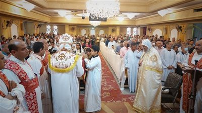 بث مباشر | بعد توقف عامين.. بدء قداس أحد الشعانين بكنيسة الأنبا بيشوي في بورسعيد