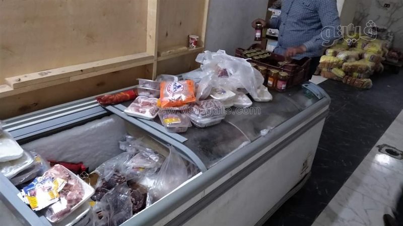 ضبط نصف طن لحوم ودواجن
