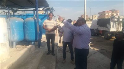  مياه القناة: إحلال وتجديد محطتي الضبعية والعمدة صالح قريبا| صور 
