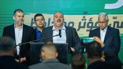«العربية الموحدة» تدرس تجميد عضويتها في الحكومة الإسرائيلية