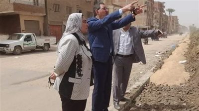 رئيس مدينة الحوامدية الجديد يتفقد مشروعات المدينة | صور