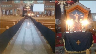 عيد الغطاس، تشديدات امنية بكنائس قنا تزامنا مع قداس اللقان