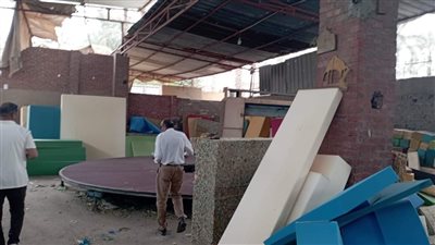 حملة على مصانع المواد القابلة للاشتعال غير المرخصة في كرداسة | صور