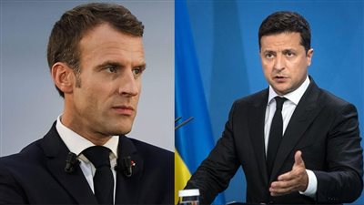 اتصال هاتفي بين ماكرون وزيلينسكي.. لبحث انضمام أوكرانيا للاتحاد الأوروبي