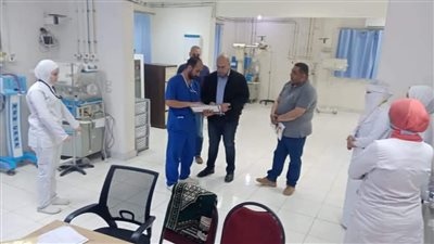 نائب محافظ الجيزة يتفقد قسم الاستقبال بمستشفى أبو النمرس المركزي | صور