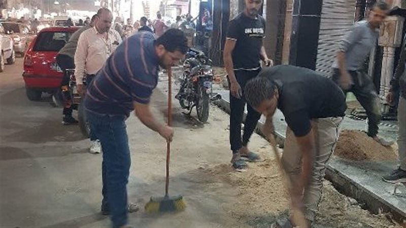 حملة لإزالة الإشغالات