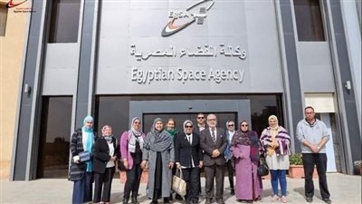 كلية علوم جامعة القاهرة تنظم زيارة ميدانية لوكالة الفضاء المصرية