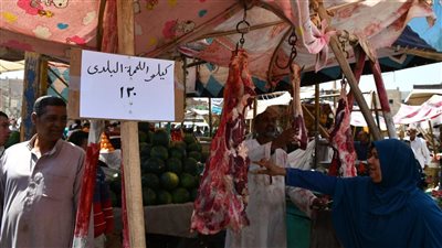 جولة لمحافظ الفيوم في معارض أهلا رمضان بمركز إطسا