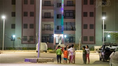 المرح في الحي الهادئ.. أطفال أكتوبر يحتفلون بليالي رمضان على طريقتهم| صور 