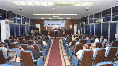 رئيس جامعة سوهاج يقدم كشف حساب عن الـ 9 شهور الماضية 