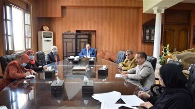 رئيس جامعة بني سويف يرأس اجتماعي المنشآت وشئون أعضاء هيئة التدريس