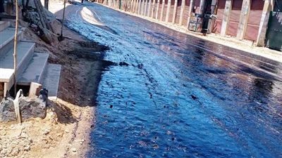 رصف شوارع طهطا بسوهاج لخدمة تكتل الأثاث 