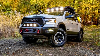 رام تعمل على شاحنة صغيرة مستوحاة من النموذج الأولي ريبيل OTG