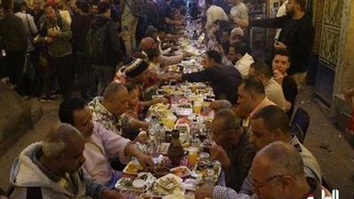 إفطار جماعي بحي مركز كرداسة للعاملين والموظفين