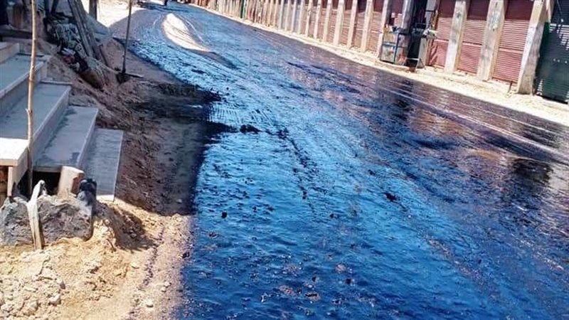 رصف شوارع طهطا بسوهاج