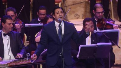 الأوبرا تختتم الليالى العربية بسهرة جزائرية ومدحت صالح على مسرح النافورة.. السبت