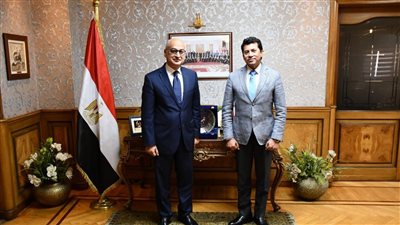 أشرف صبحي يبحث مع مساعد وزير الخارجية التعاون في مجال حقوق الإنسان