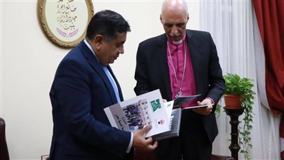 الأسقفية تستقبل وزير الدولة للحكومة البريطانية 