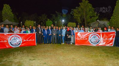 «أسرة من أجل مصر» بجامعة طنطا تنظم إفطارًا جماعيًا لـ200 طالب|صور