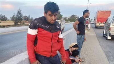 انفجار إطار سيارة يتسبب في مصرع وإصابة 6 أشخاص بالغربية|صور