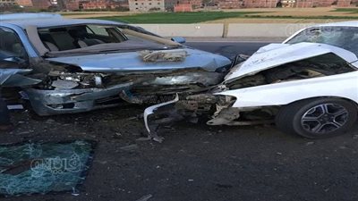 إصابة أسرة كاملة فى انقلاب سيارة على الطريق الصحراوي الغربي بسوهاج