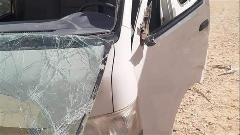 انقلاب ميكروباص على