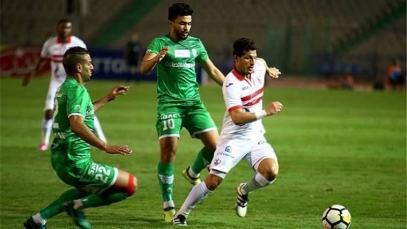 من مباراة الزمالك