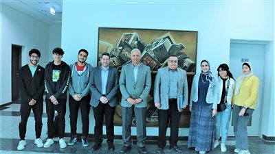 فوز فريق من طلاب هندسة وعلوم الحاسبات بالعلمين الدولية في مسابقة 