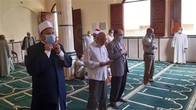 صلاة التراويح من مسجد سيدي عبد الرحيم القنائي | فيديو