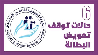 6 حالات توقف تعويض البطالة| إنفوجراف 