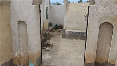 سرقة أبواب مقابر كفر الشرفا 