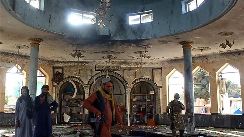 انفجار مسجد بأفغانستان