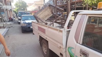 ضبط 120 حالة إشغال في حملة مكبرة بالحوامدية | صور