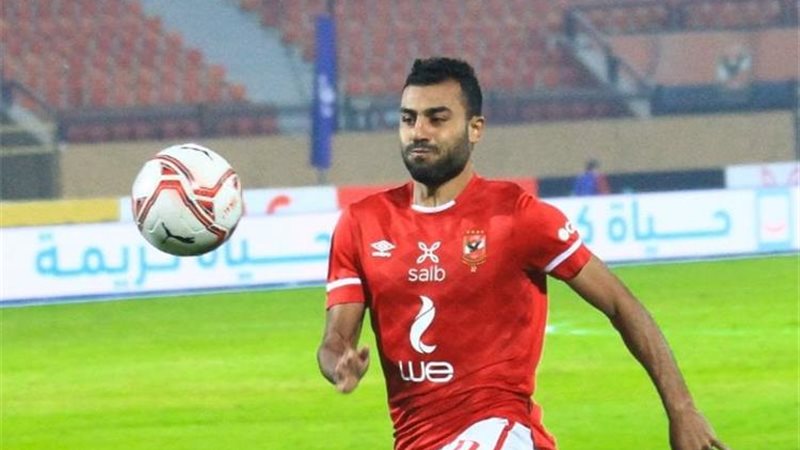 حسام حسن مهاجم الأهلي،