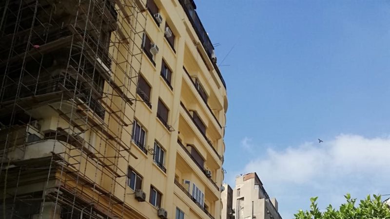 حريق شقة بوسط البلد