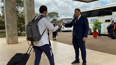 ماذا قال إيهاب جلال للاعبي بيراميدز قبل التوجه لملعب مازيمبي؟