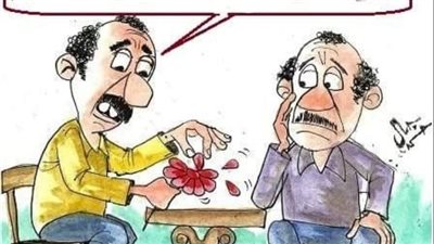 إعادة مباراة منتخب مصر والسنغال في كاريكاتير فيتو